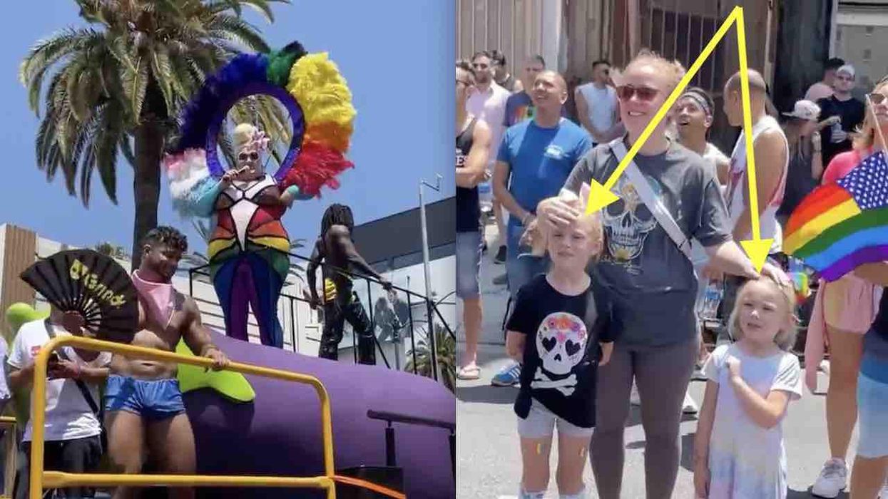 LA Pride parade features whips cracking on bodies, 'lube' offers, exposed breasts, and bulging crotches — all while little children watch with their parents