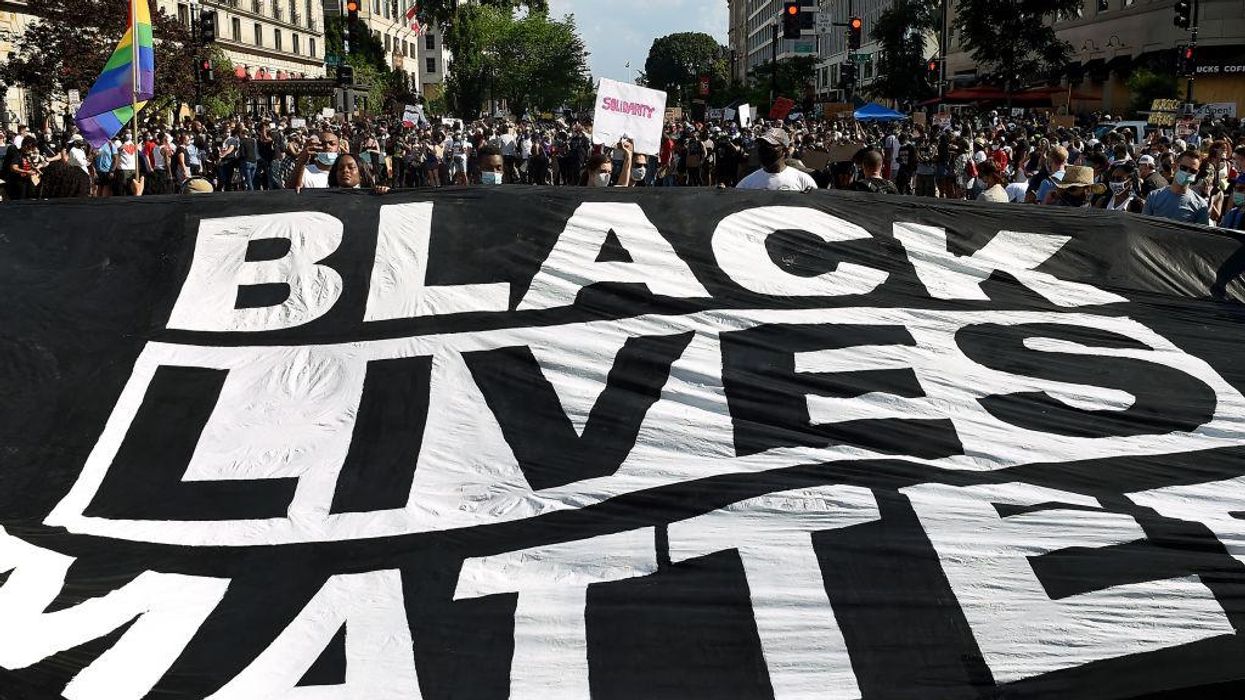 Black Lives Matter calls for 'Reparations NOW'