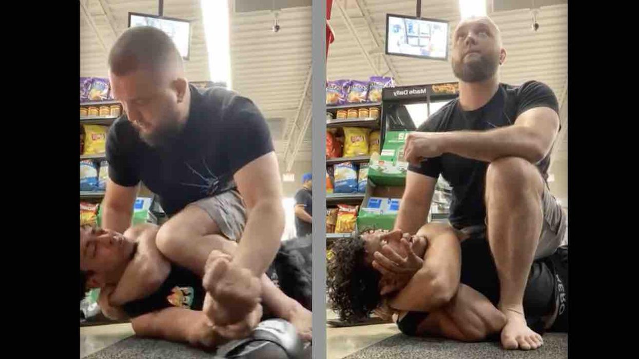 Jiu-Jitsu Black Belt takes down alleged violent thief in Chicago 7-Eleven — then livestreams himself pinning man to floor until cops arrive