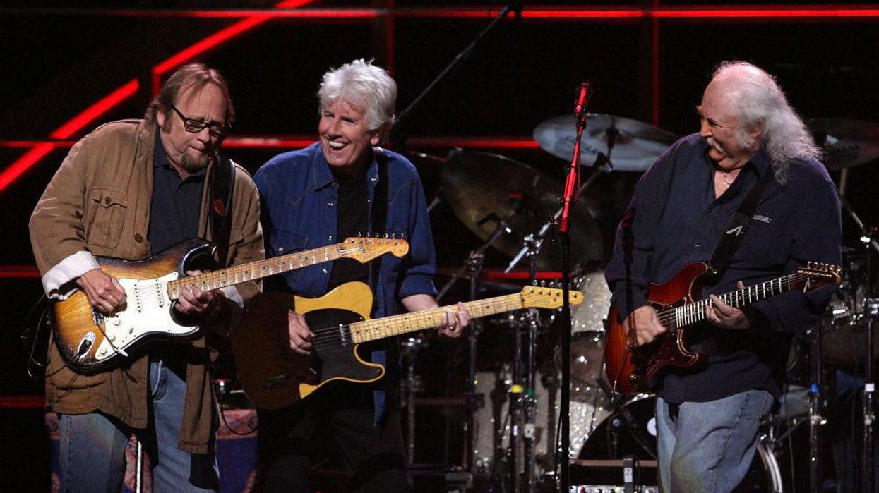 Rock group's music returns to Spotify months after leaving to protest Joe Rogan for 'dangerous disinformation'