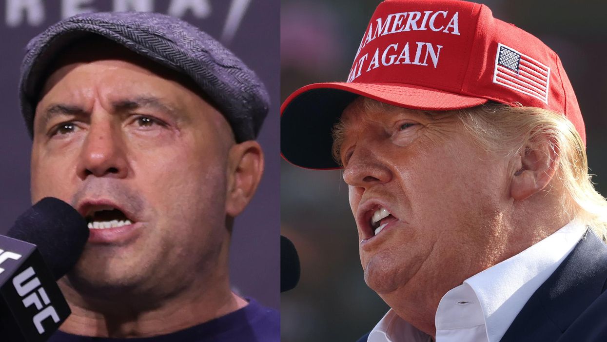 Joe Rogan says he's refused to have Trump on his podcast many times: 'I’m not interested in helping him'