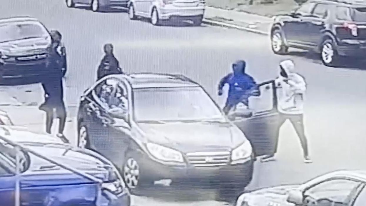 62-year-old man punched, kicked, carjacked by group of 'kids' — two of them armed — in broad daylight as victim readies to head home from Philly workplace