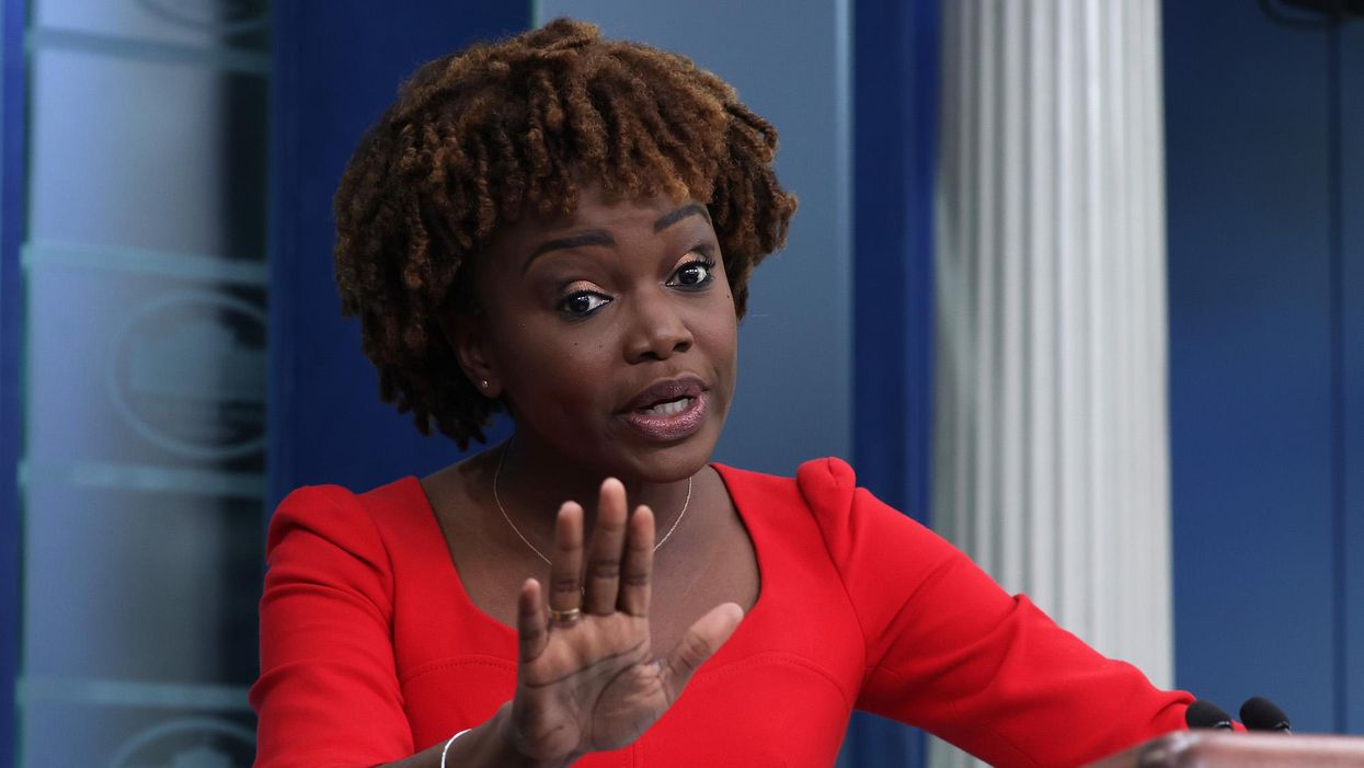 Karine Jean-Pierre gets hammered online for dismissive response to Justice Brett Kavanaugh being assailed by protesters
