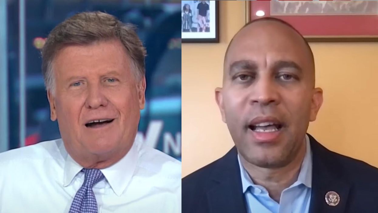 CNBC host grills Rep. Jeffries on inflation: 'You don’t take any responsibility? It's just all a Putin price hike?'