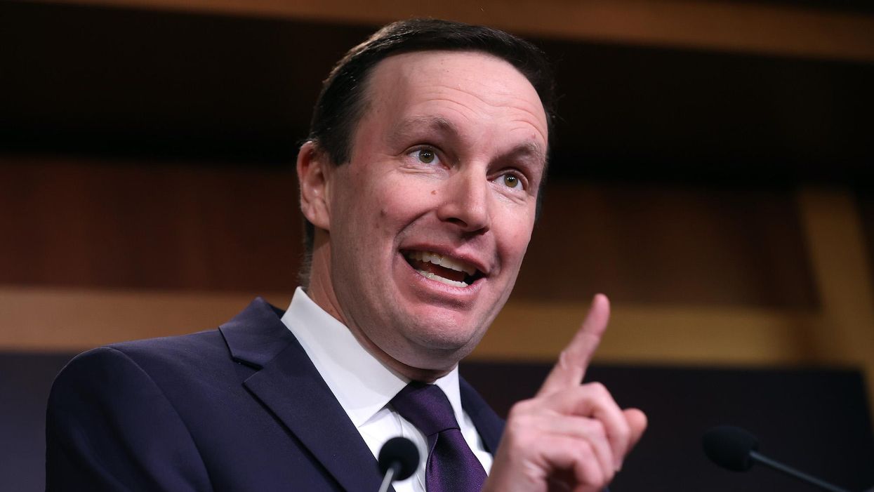 Democrat Rep. Chris Murphy gets hammered for claiming the Uvalde massacre disproves 'good guy with a gun' argument for gun rights