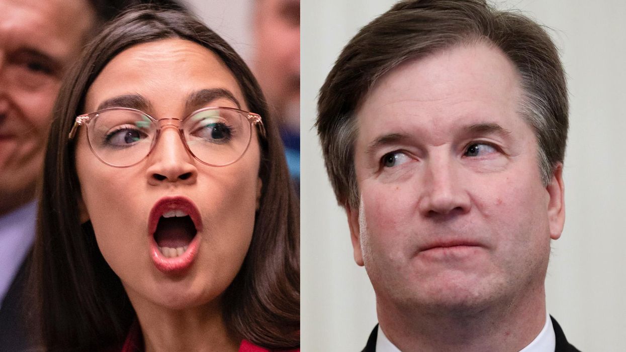Ocasio-Cortez slammed as a hypocrite for complaining about harassment after laughing at protesters targeting Justice Kavanaugh