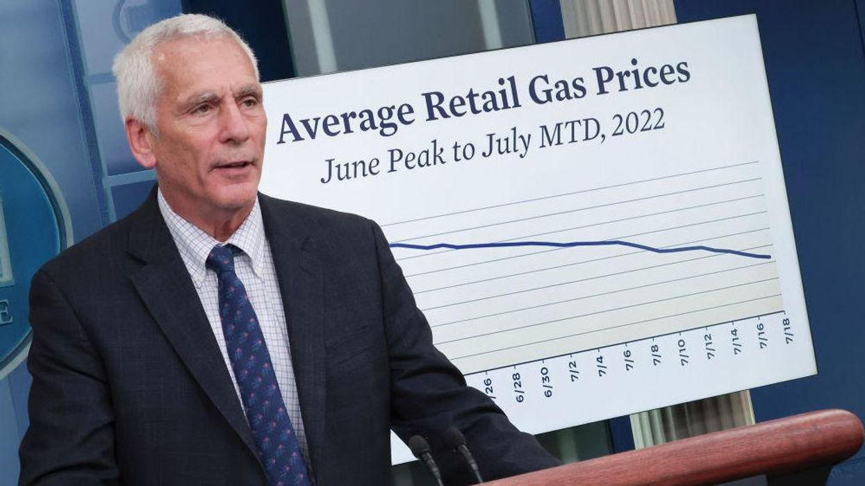 Reporter catches top Biden adviser in double standard after he praises Biden for 'historic action' to lower gas prices