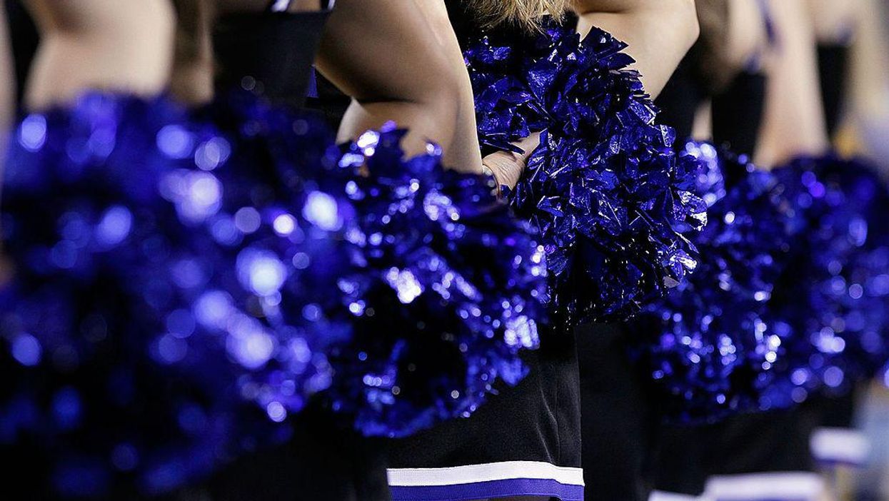 25-year-old transgender cheerleader kicked out of cheer camp after allegedly choking female teammate for saying that the transgender cheerleader is a 'man with a penis'