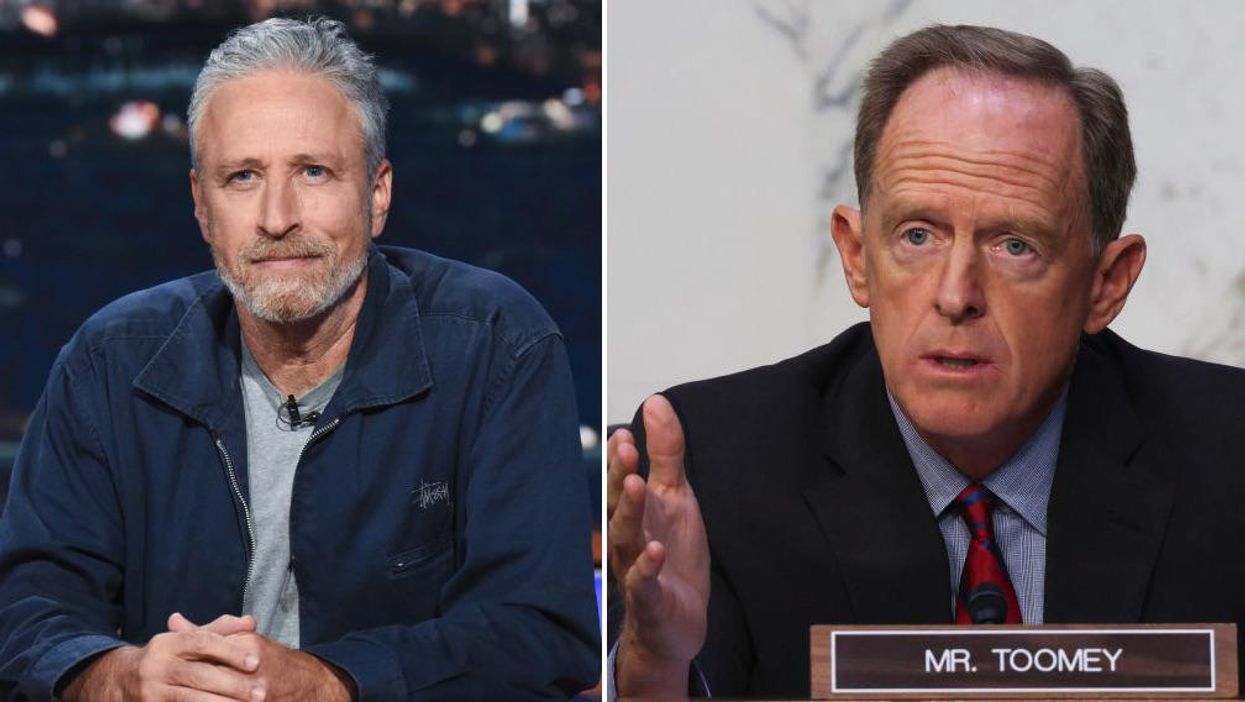 Toomey sets Jon Stewart straight, explains how Dems are using the 'oldest trick in Washington' on PACT Act