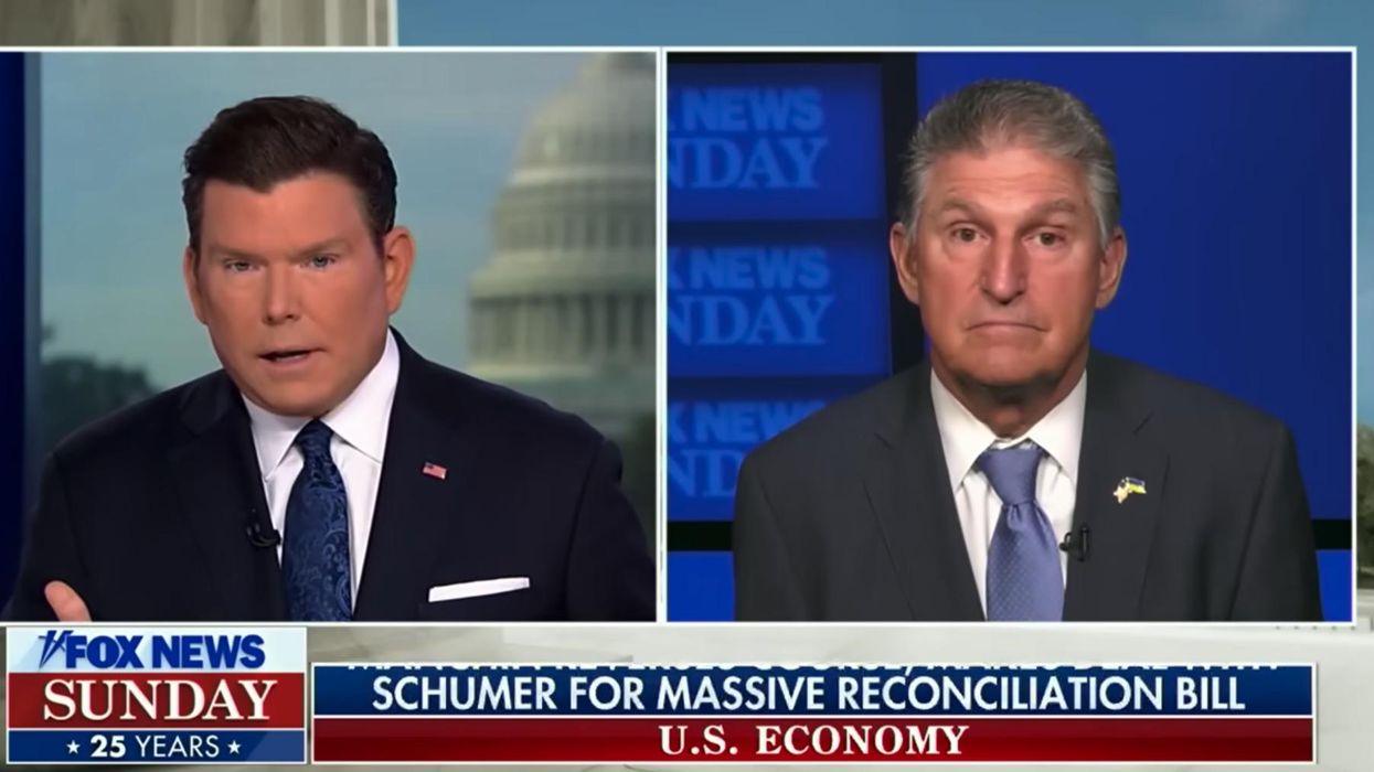 Fox News anchor corners Manchin with his own words over new spending bill: 'Why should Americans believe you now?'
