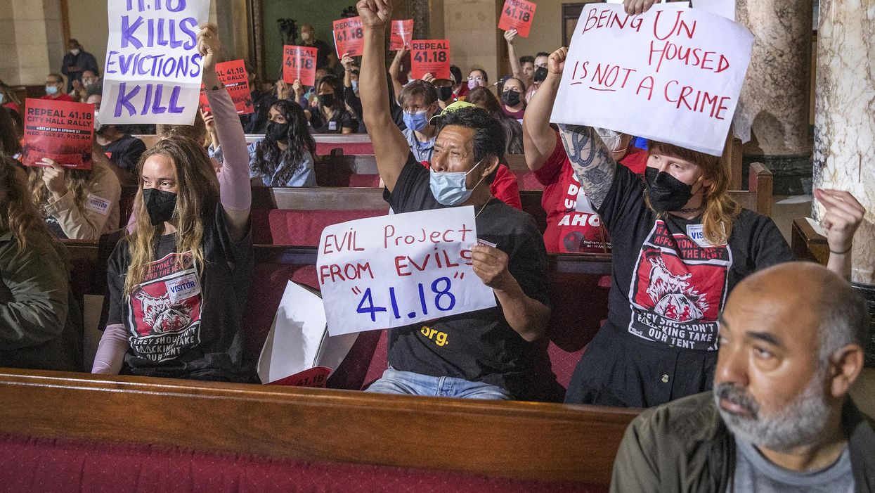 Los Angeles bans homeless camps from schools and daycares, despite outrage from activists: 'It is death! It is death at your hands!'