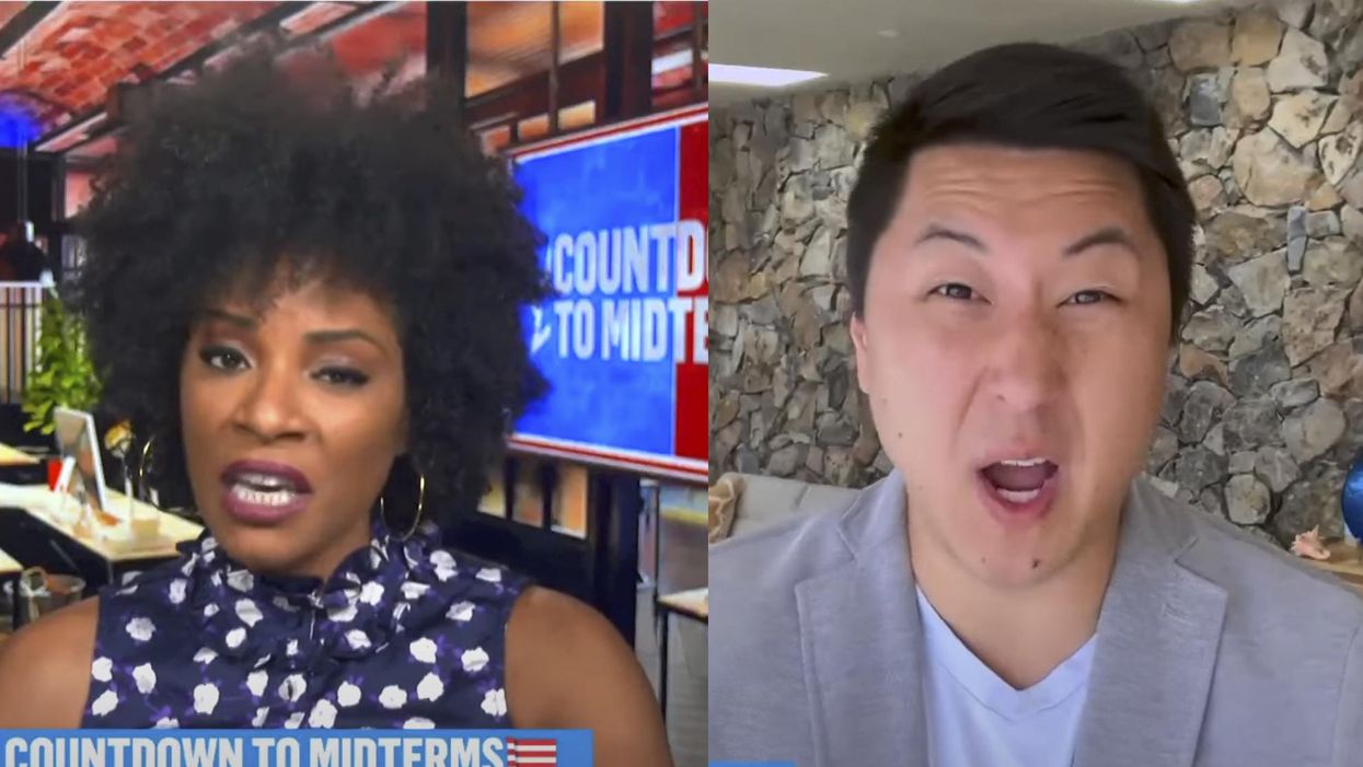 MSNBC host and guest say it's white privilege to worry about inflation and gas prices while blacks are worried about being killed by cops