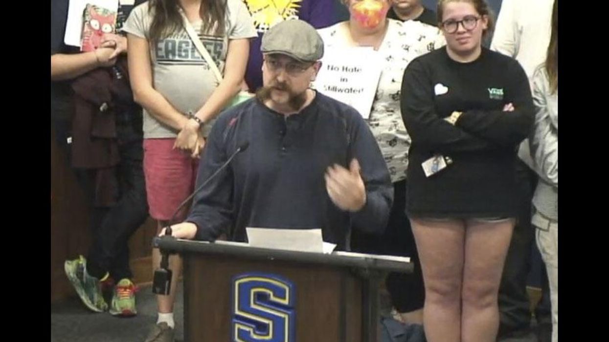 Oklahoma man allowed to sue local school board members for cutting his mic because he spoke about God: 'Mr. Chaffin was removed because he was predicating his comments on a Biblical worldview'