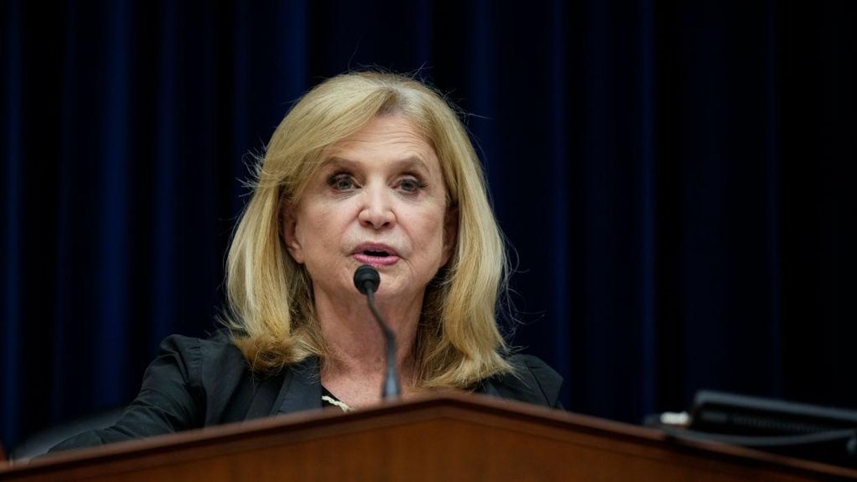 'Mr. President, I apologize,' Democratic Rep. Carolyn Maloney says during appearance on CNN, declaring, 'if you run, I will be there 100%'
