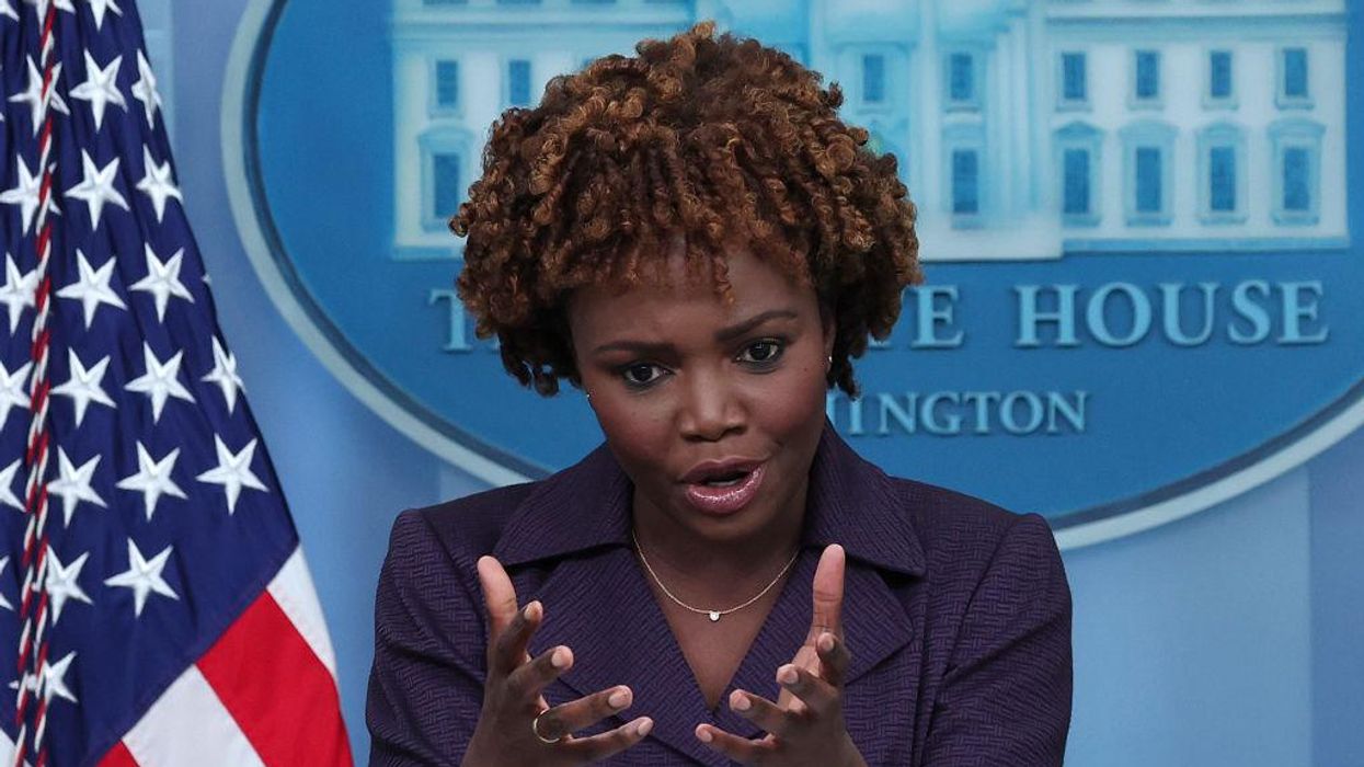 Doocy puts Jean-Pierre on defense after White House has a gas over $4 per gallon prices: 'Why is the president bragging?'