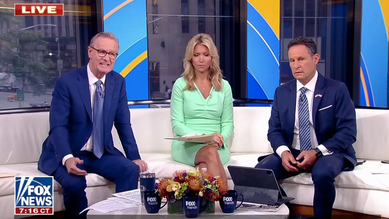 Fox News host says 'it would be great' if Trump 'called for an end to the violent rhetoric' against FBI