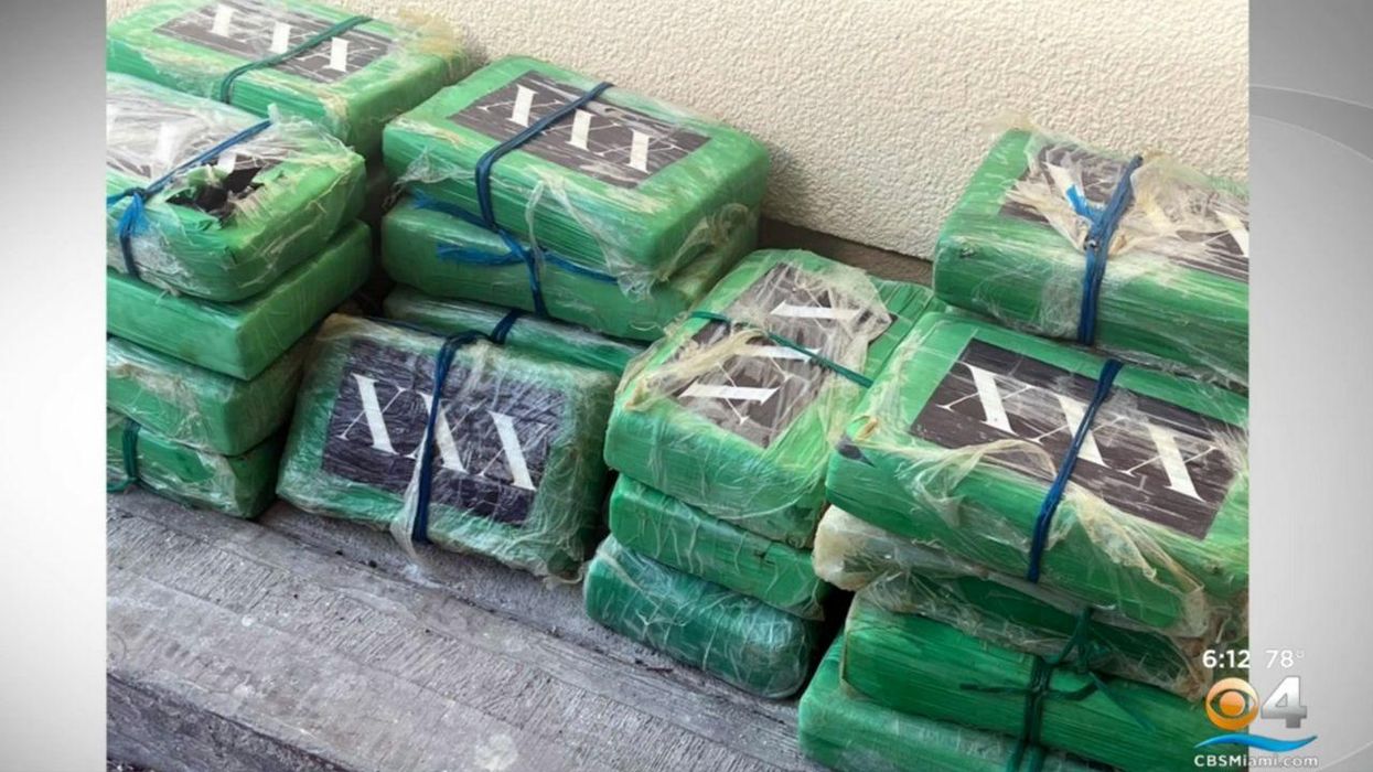 55 pounds of suspected cocaine found floating off the coast of Key West