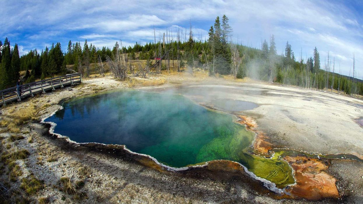 Severed foot found floating in the Abyss Pool hot spring of Yellowstone National Park