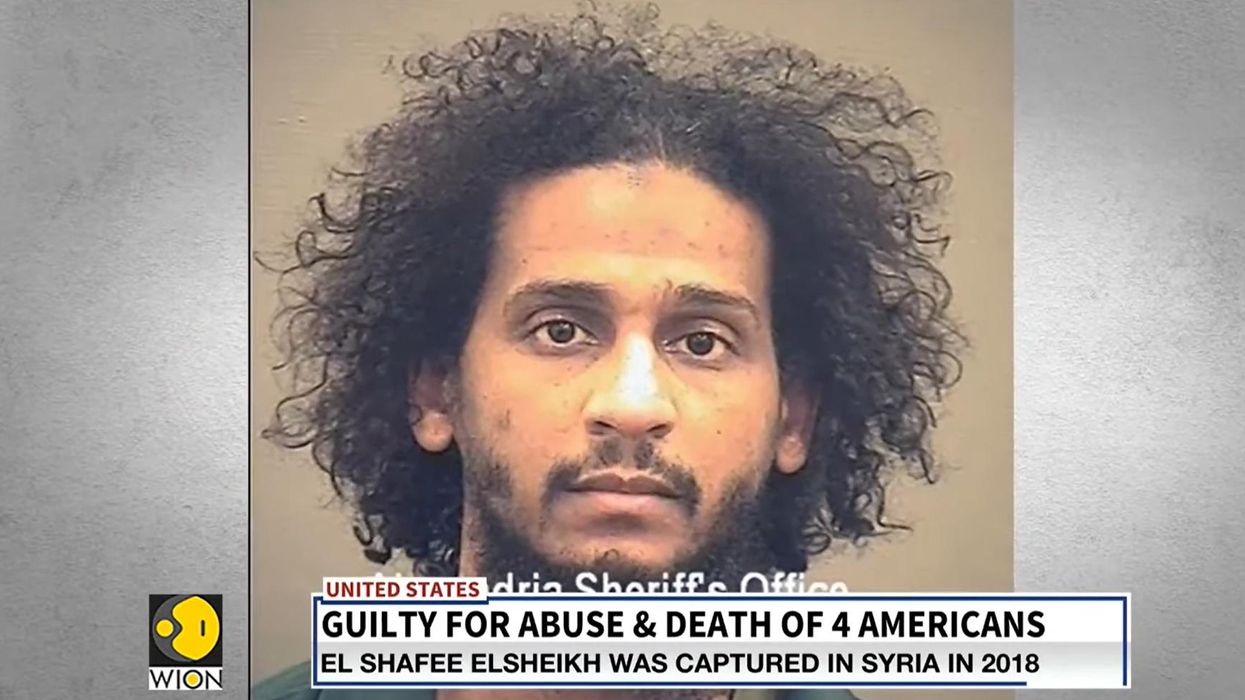 'Barbaric' Islamic terrorist El Shafee Elsheikh sentenced to life for abuse and deaths of four Americans