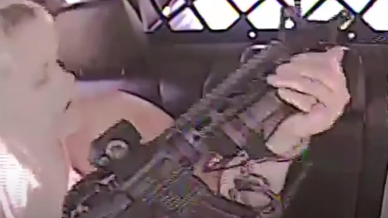 VIDEO: Woman slips out of handcuffs in police cruiser and shoots cop with his own AR-15 before hours-long standoff