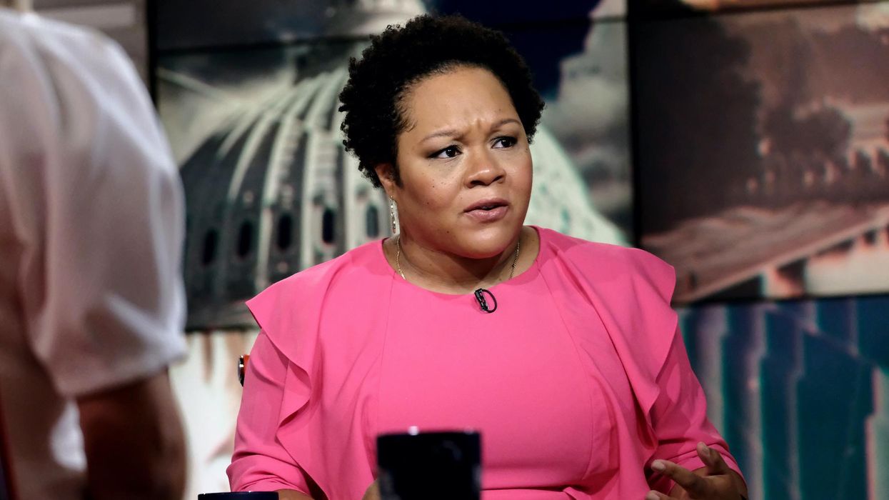 NBC reporter Yamiche Alcindor claims some Americans say the US is on the wrong track because Trump might get elected again