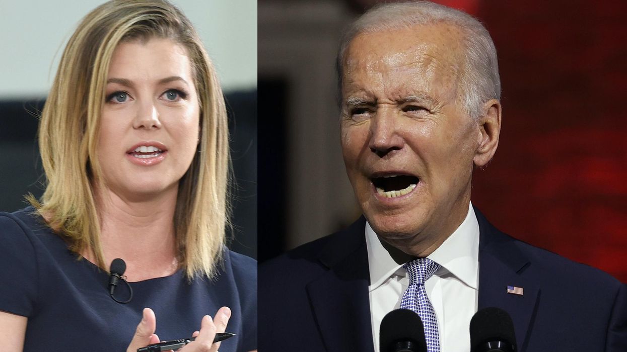 CNN host and reporter call out Biden for militaristic backdrop to his speech, and liberals are furious with them