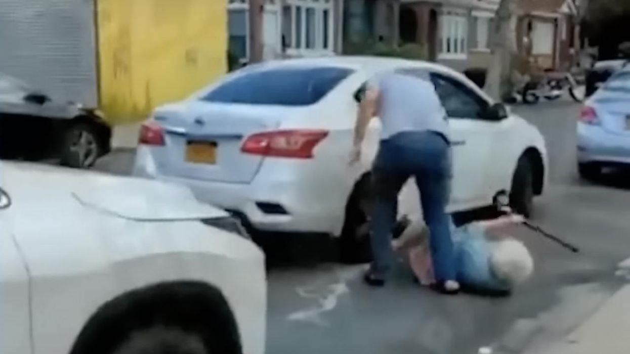 Police: Driver pulled 78-year-old woman from cab by her leg as she tried to fight back with cane — then plowed into witness who attempted to intervene