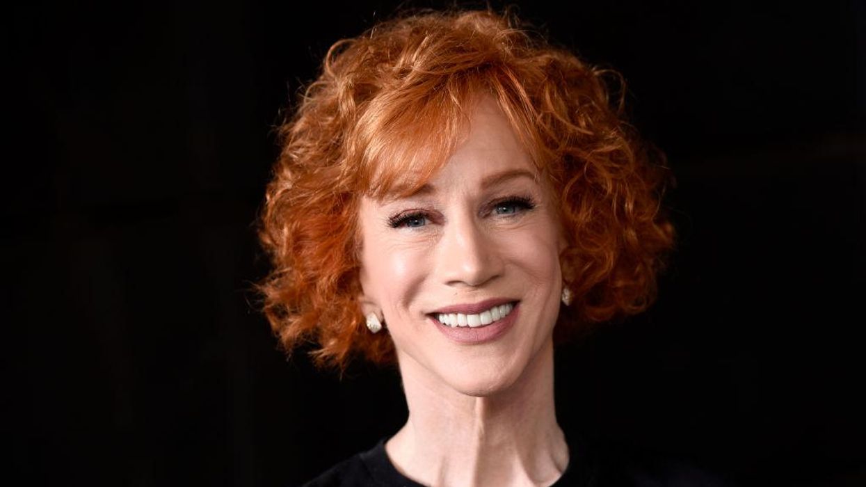 Comedian Kathy Griffin declares, 'If you don't want a Civil War, vote for Democrats,' but 'If you do want Civil War, vote Republican'