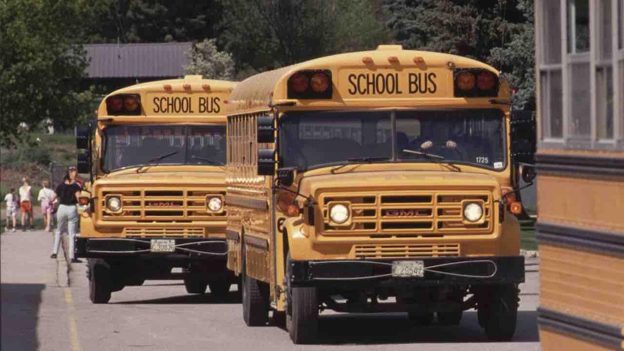 School bus driver who misses stop tells apparent elementary students she'll 'shoot' next passenger who asks, 'Where are we going?' Driver now on leave.