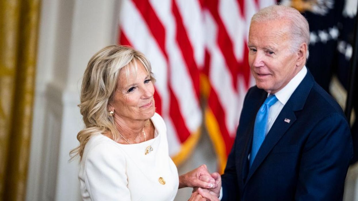 First lady Jill Biden says 'All books should be in the library'