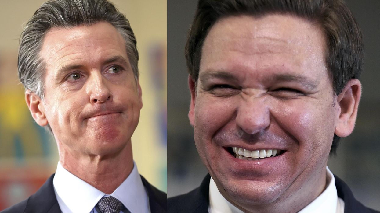 Ron DeSantis fires back at Gavin Newsom over Martha's Vineyard: 'I think his hair gel is interfering with his brain function'