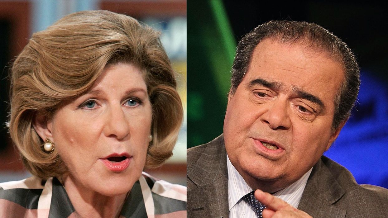 Liberals are outraged at NPR journalist over anecdote about a dinner party prank with water guns and the late Antonin Scalia