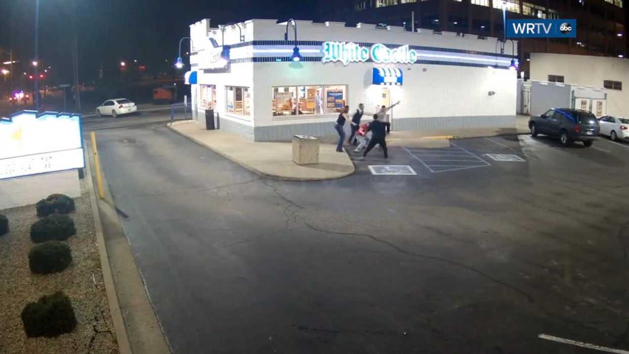 Video shows how two Indiana judges involved in drunken parking lot brawl ended up shot