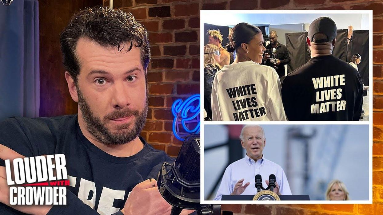 CROWDER: Kanye West is white & Joe Biden is Puerto Rican?