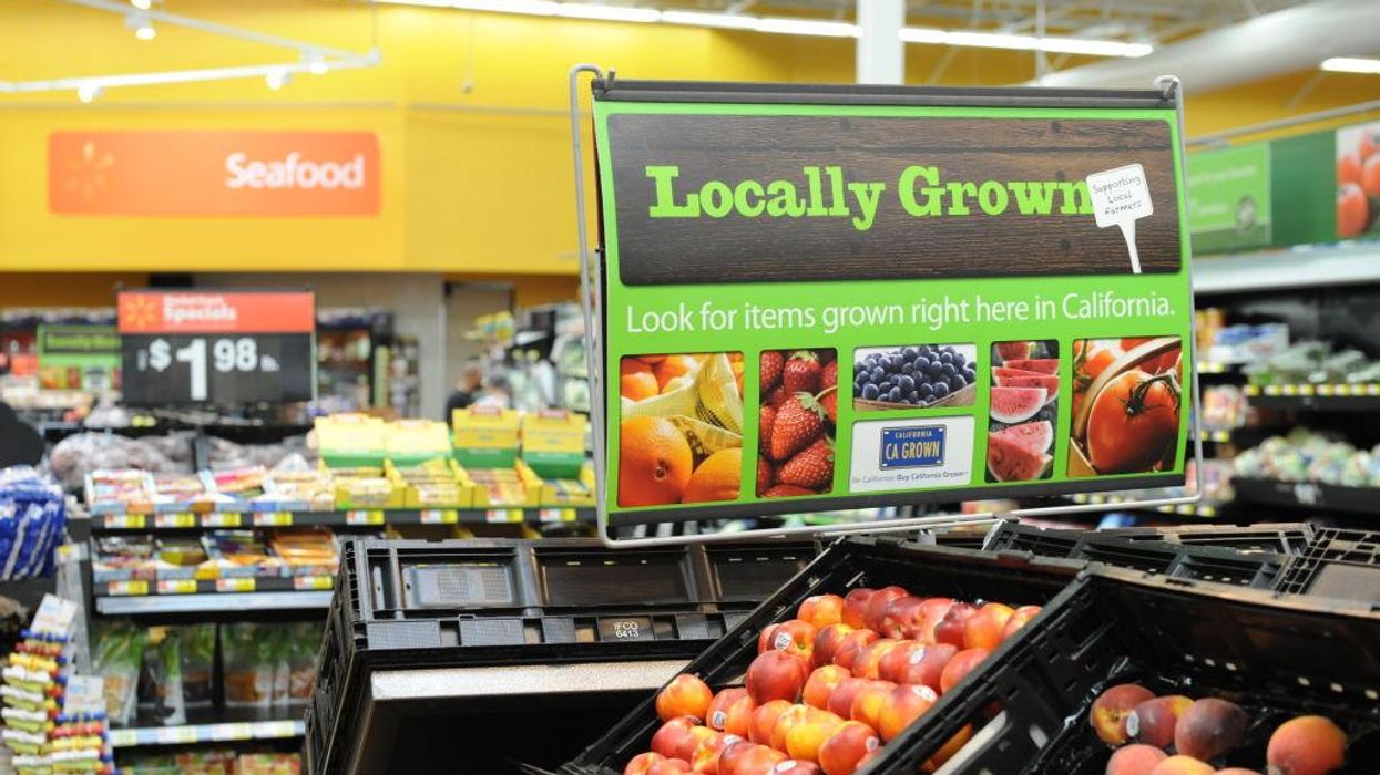 California to ban stores from providing the little plastic bags grocery shoppers often use to stow produce