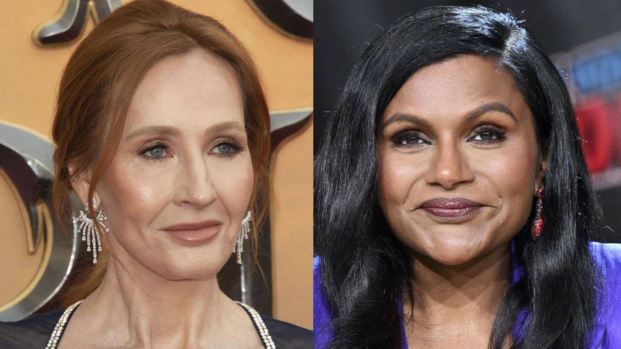 Transgender activists are outraged at actress Mindy Kaling for 'liking' a tweet from author JK Rowling