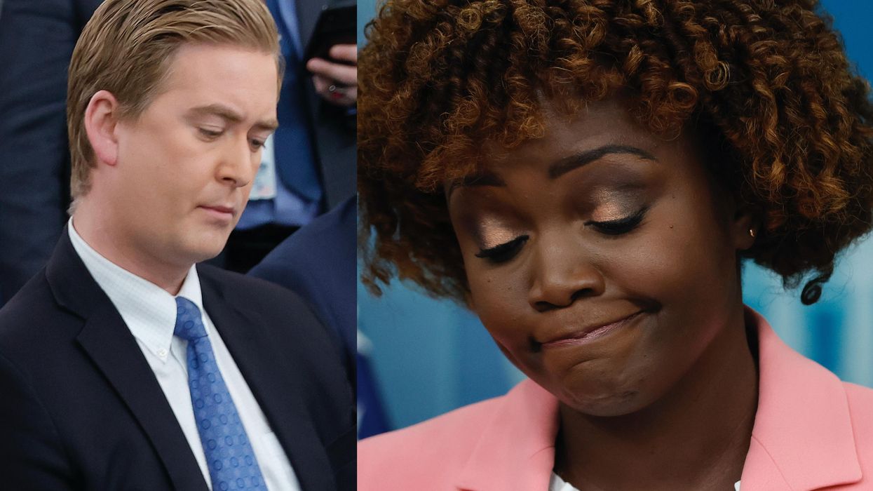 Peter Doocy forces Jean-Pierre to pretend Biden didn't say he would end fossil fuels as gas prices surge