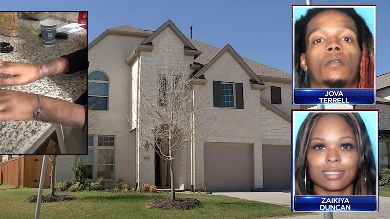 Twin teens beg for help from neighbor after escaping handcuffs and terrifying abuse at home: 'Can you help us?'