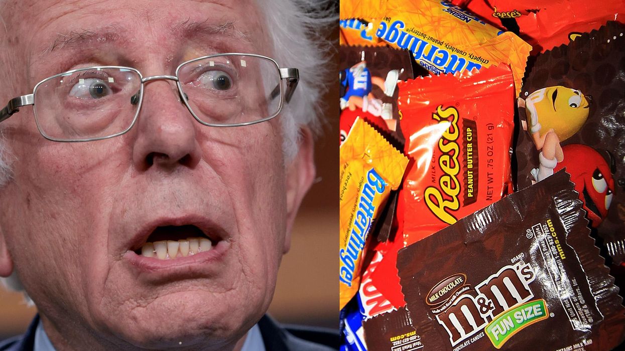 Bernie Sanders blames record-high Halloween candy prices on greedy corporations and gets torched online
