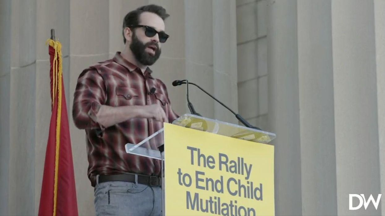 Video: Pathetic left-wing protesters try shutting down Matt Walsh's 'Rally to End Child Mutilation' but have complete meltdowns instead