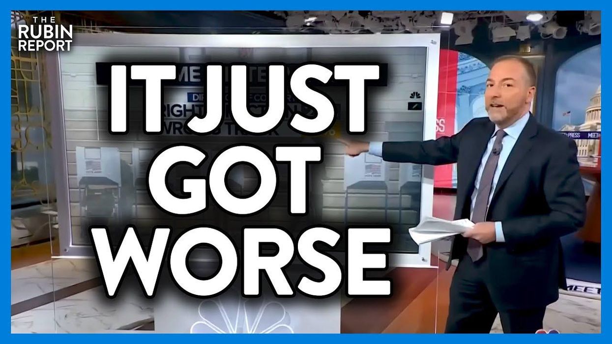 NBC's Chuck Todd finds out how much WORSE Democrats' midterm chances are looking