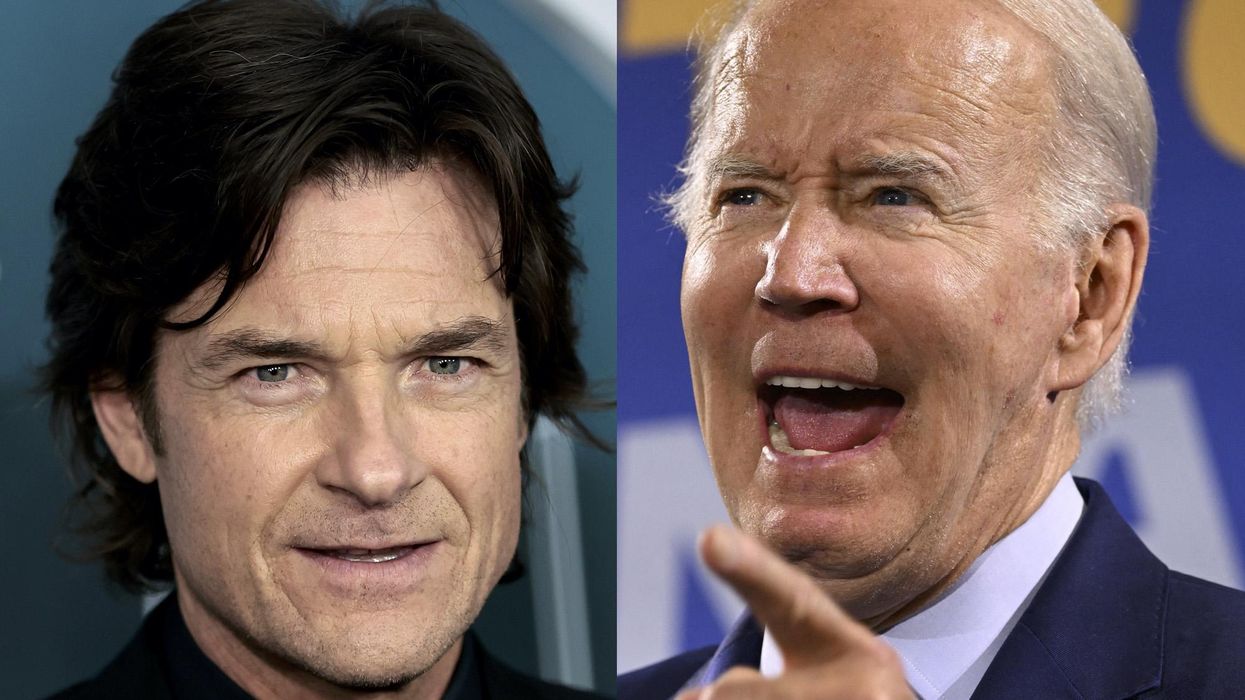 Jason Bateman tells Biden to use emergency alert system to urge Americans to vote because democracy is under 'existential threat' from Republicans