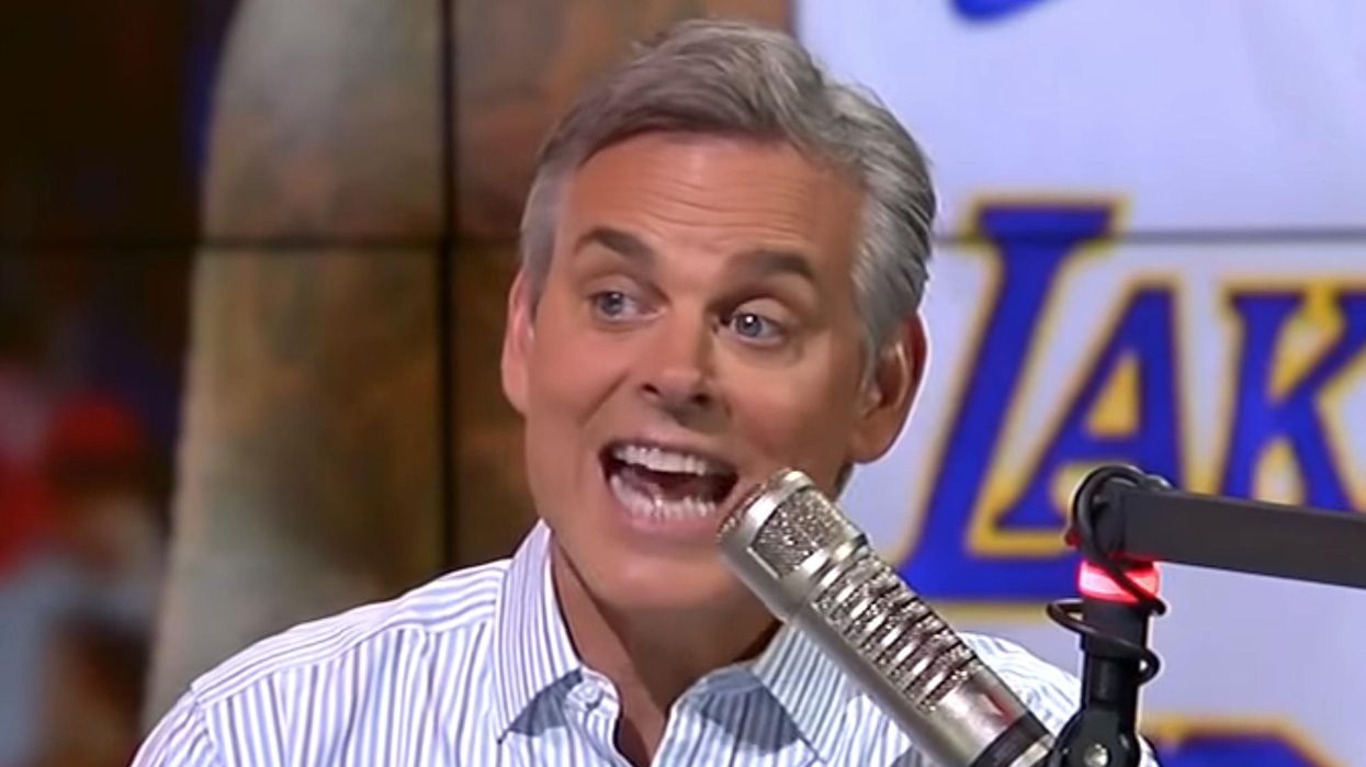 Sports talk show host Colin Cowherd says a red wave is coming on election day because Democrats messed with people's children