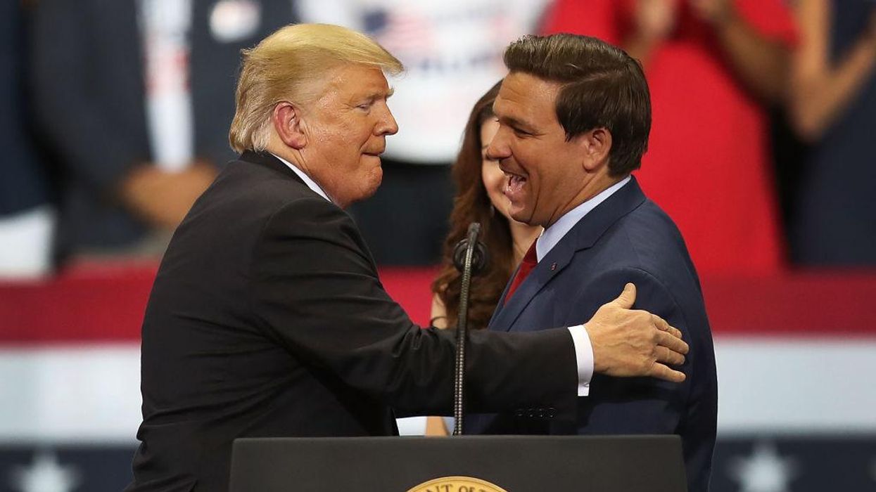 Donald Trump launches first attack against potential adversary Ron DeSantis during Pennsylvania rally