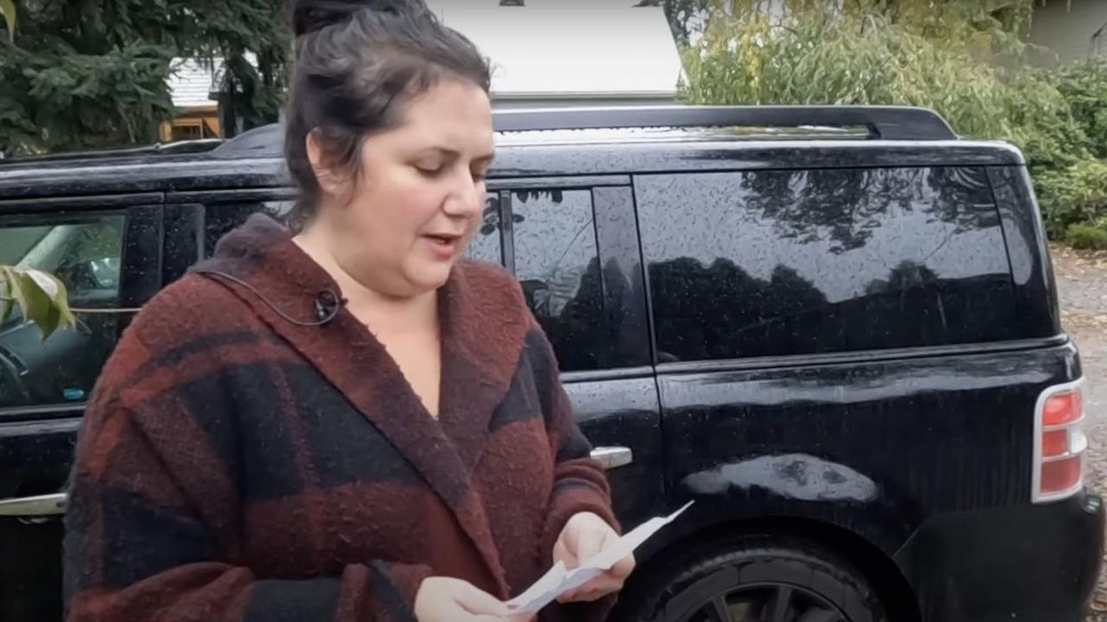 Climate activists deflate tires on Portland mom's SUV; note on door says her 'gas guzzler kills' and not to take 4 newly flat tires 'personally'
