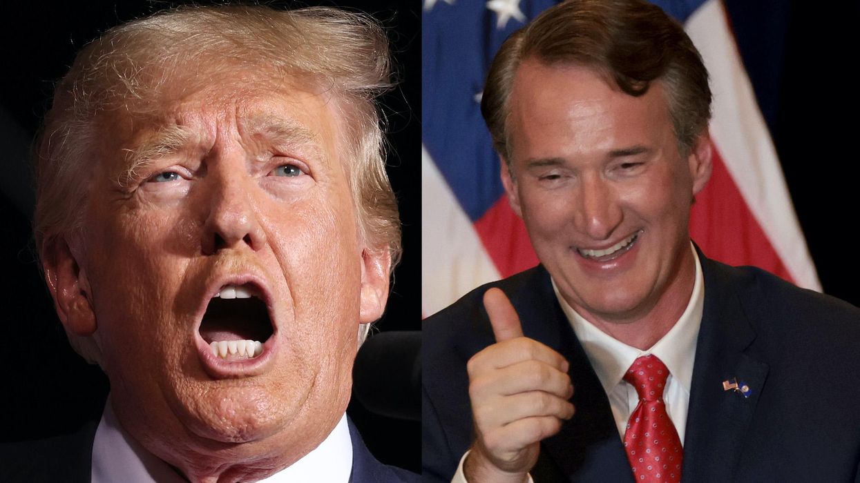 Trump says Virginia Gov. Glenn Youngkin's name sounds Chinese in odd statement, and Youngkin responds politely