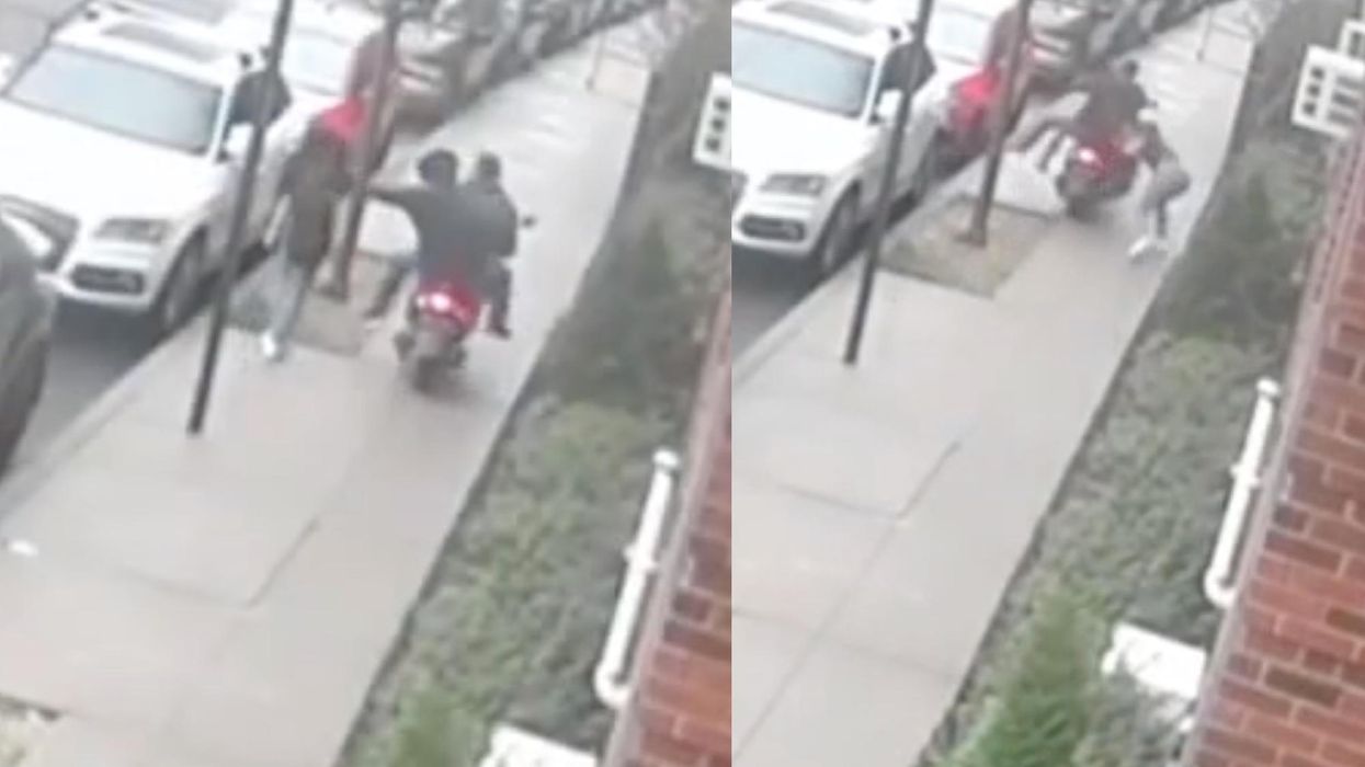 Video shows 12-year-old girl dragged behind motorbike during robbery attack in New York City