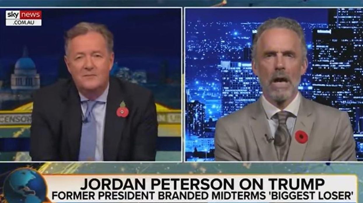 Jordan Peterson leaves Piers Morgan SPEECHLESS with unexpected take on Trump's mental health