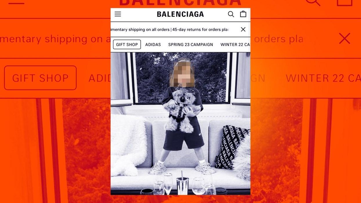Balenciaga runs DISTURBING ads with toddlers and 'bondage' teddy bears — and somehow that's NOT the worst part