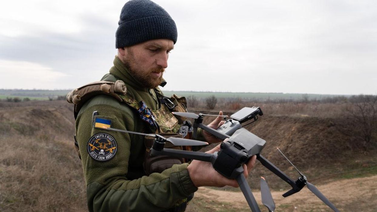 Ukraine and Russia are both using Chinese commercial drones for psychological warfare and spying